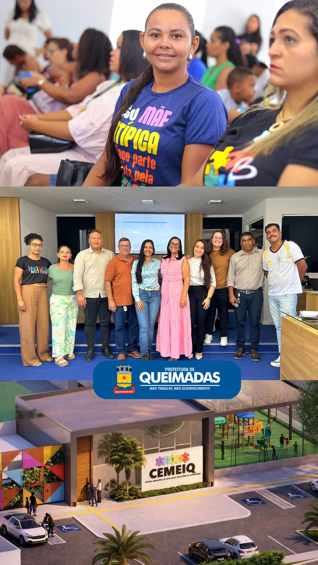 II Chá Inclusivo marca abertura dos trabalhos do CEMEIQ em 2026 - apresentação do projeto da nova sede do CEMEIQ é destaque