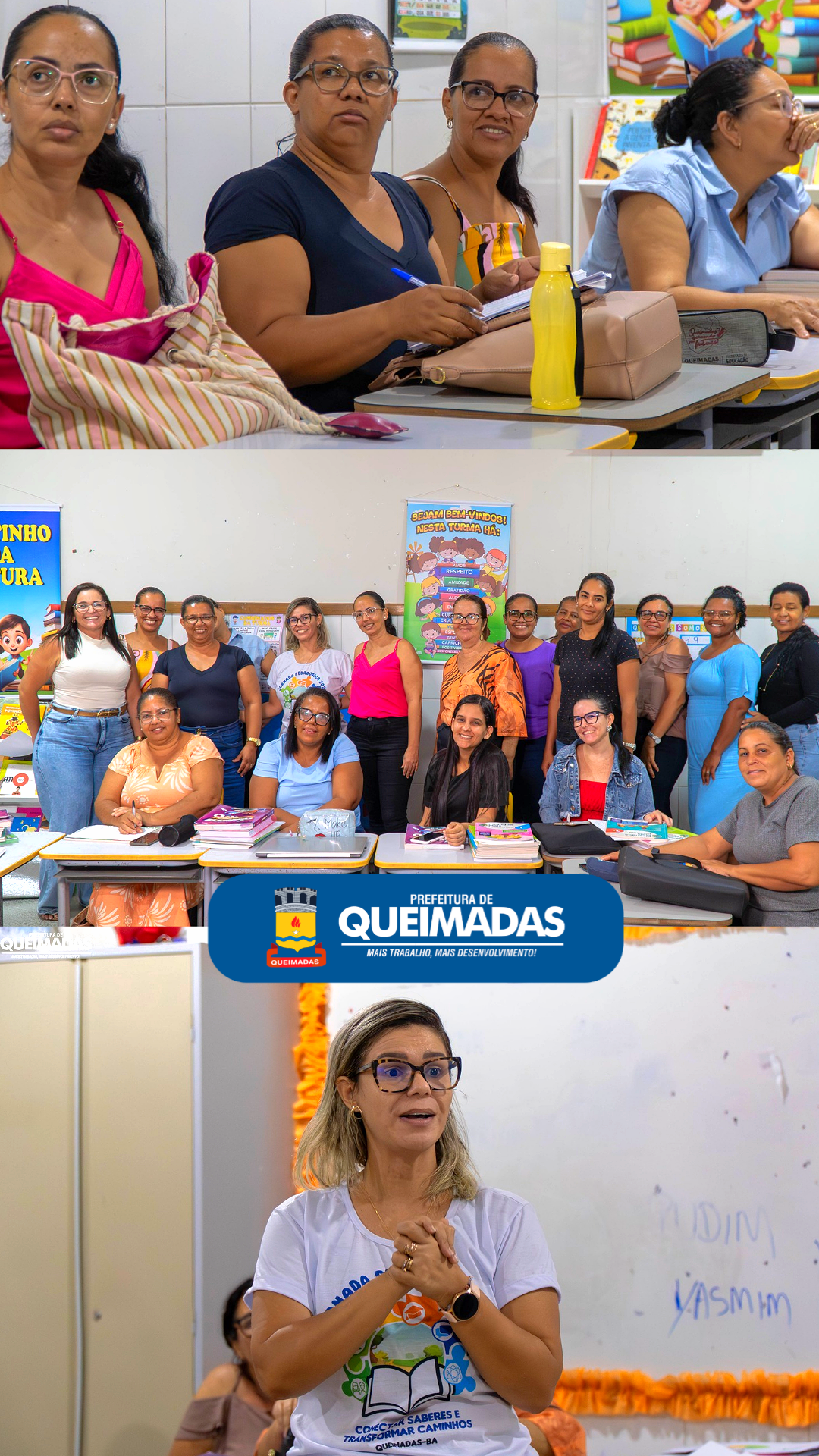 Secretaria de Educação realiza 1º Planejamento Pedagógico da Educação Infantil e Anos Iniciais